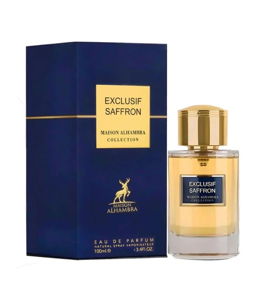 Maison Alhambra Exclusif Saffron Eau de Parfum 100ml نيشان