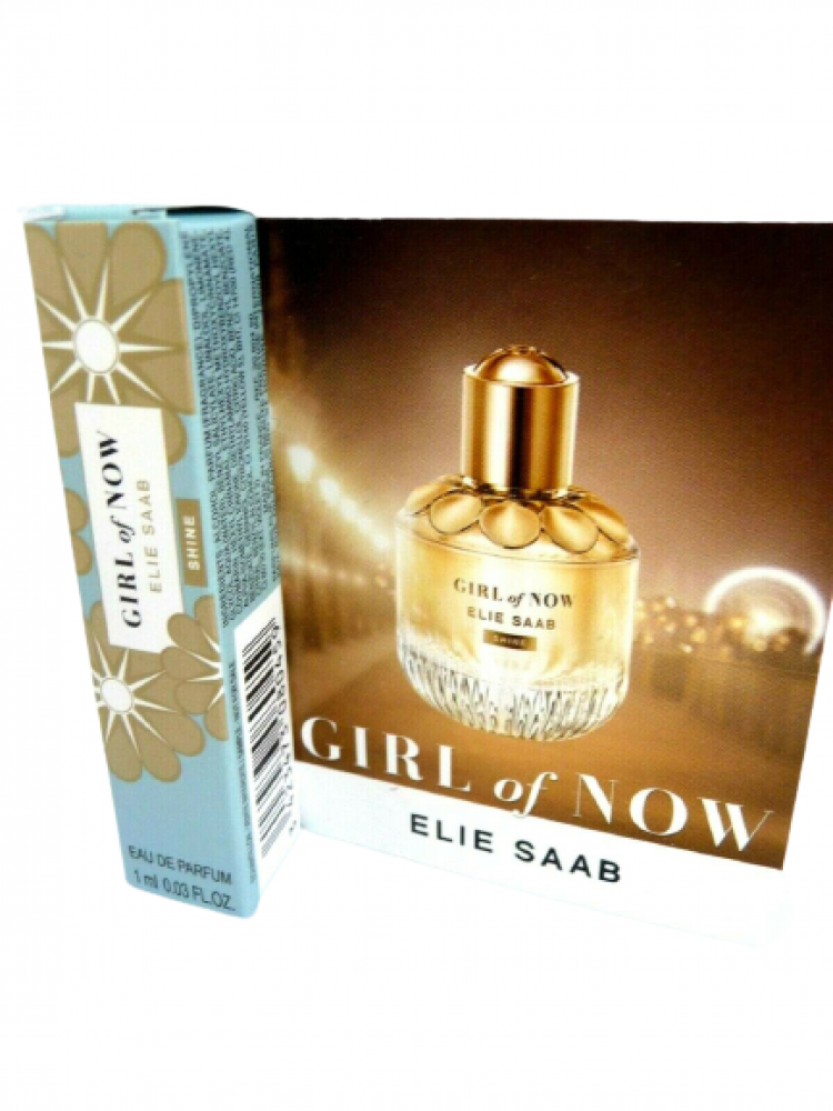 Elie Saab Girl of Now Shine Eau de Parfum Sample 1ml نيشان Nishan
