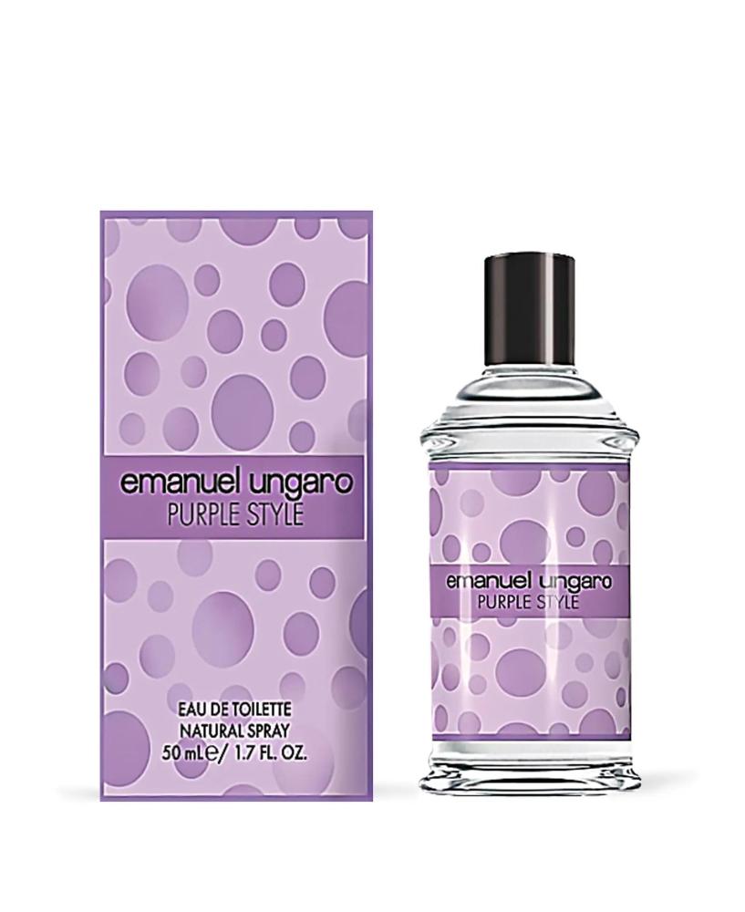 Emanuel Ungaro Purple Style Eau de Toilette 50ml نيشان Nishan