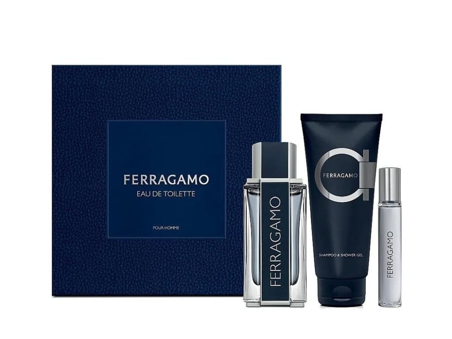 Salvatore Ferragamo Ferragamo Pour Homme Eau de Toilette 100ml 3 Gift