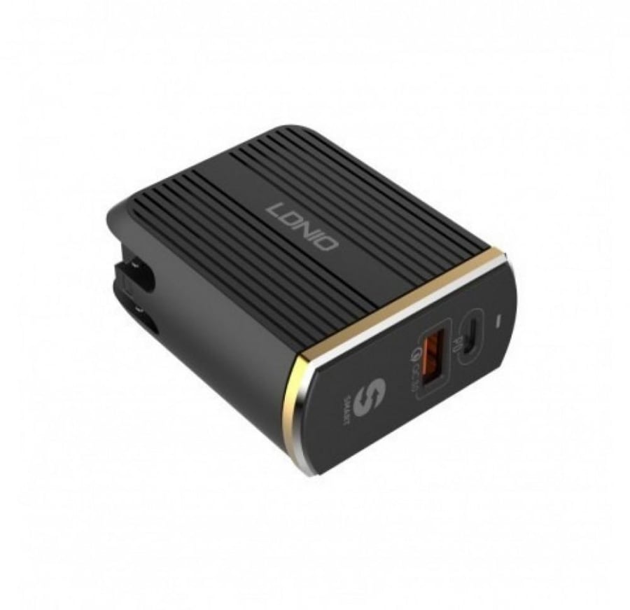 فيش شاحن منفذين USB/PD من لدنيو A2502C