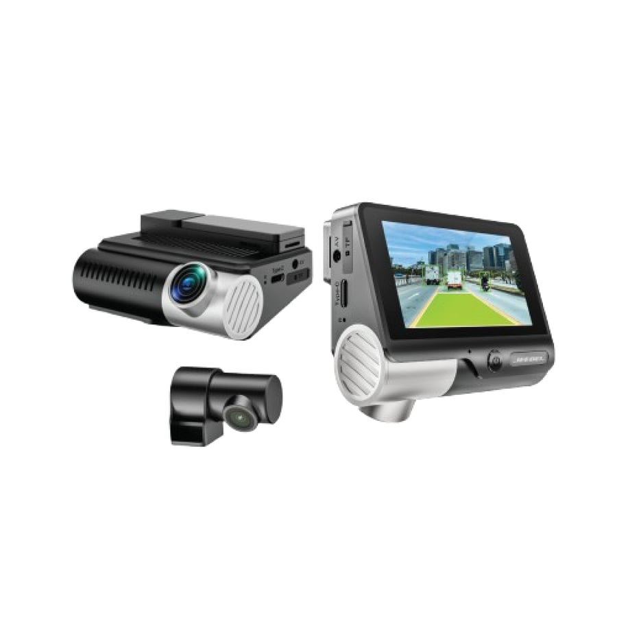 90mai داش كام أمامية وخلفية 4K مع GPS