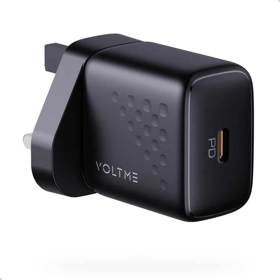 فولتمي Revo Lite شاحن 30W مع كيبل أسود
