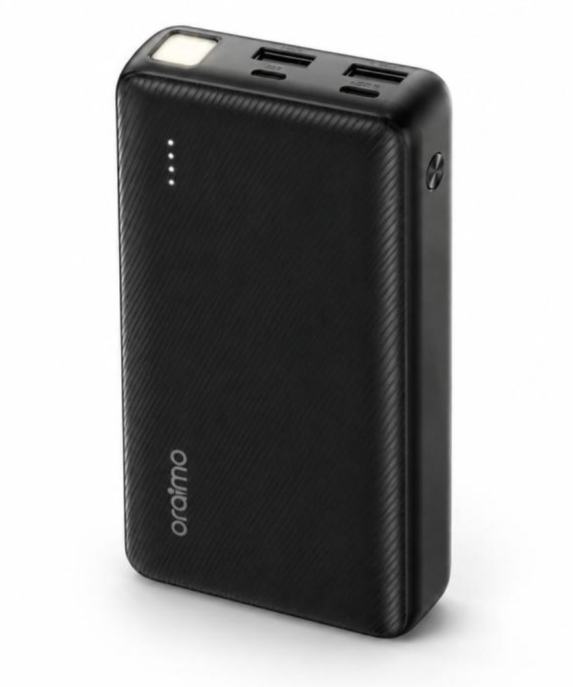 أورايمو شاحن متنقل 20000mAh 15W أسود