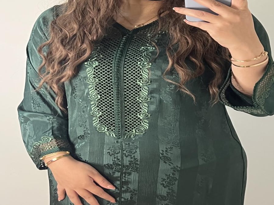 قميص جوهرة مسلول زيتي