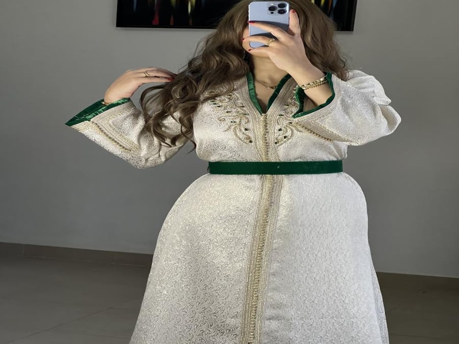 قفطان بروكارد بيات