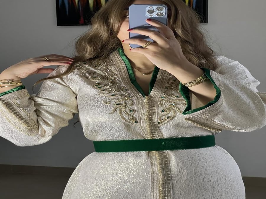 قفطان بروكارد بيات