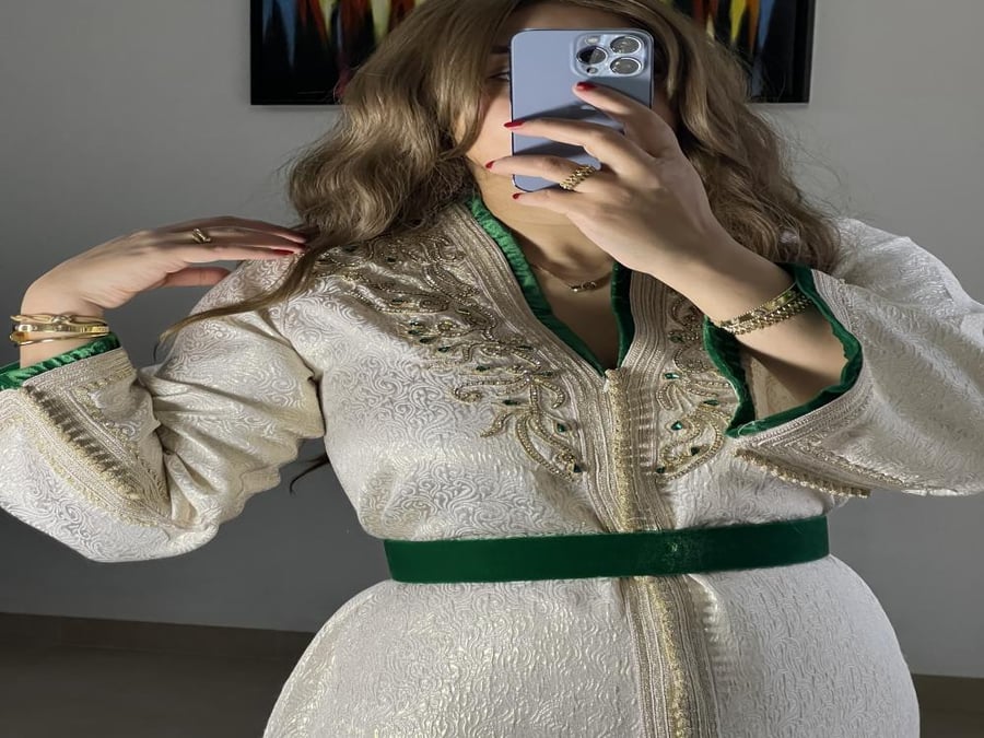 قفطان بروكارد بيات