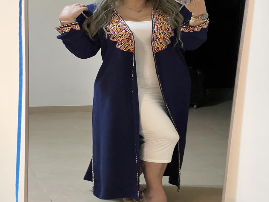 Kimono with belt