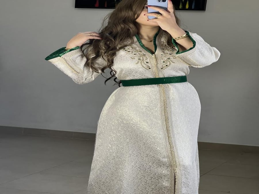 قفطان بروكارد بيات