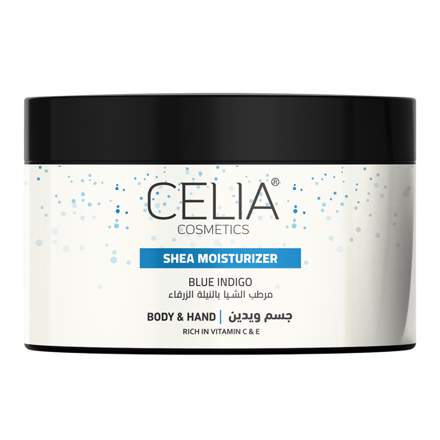 سيليا زبدة الشيا الوجه وجسم 300 جم بالنيلة الزرقاء