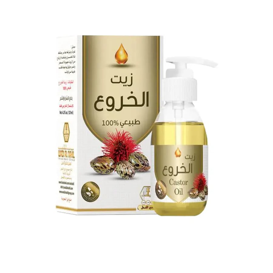 زيت الخروع من وادي النحل 125مل