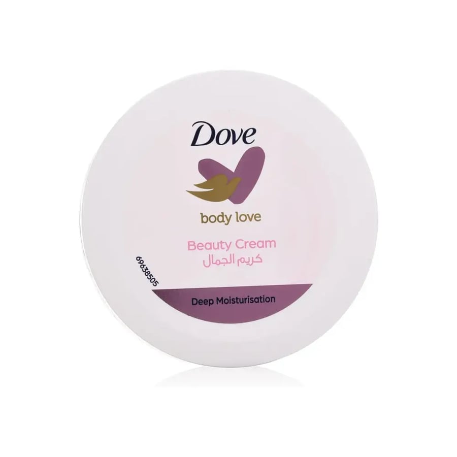 Dove Body Love Beauty Cream Deep Moisturizer for Skin - 150 ml