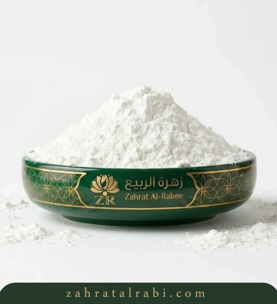 شبة بيضاء مطحونة