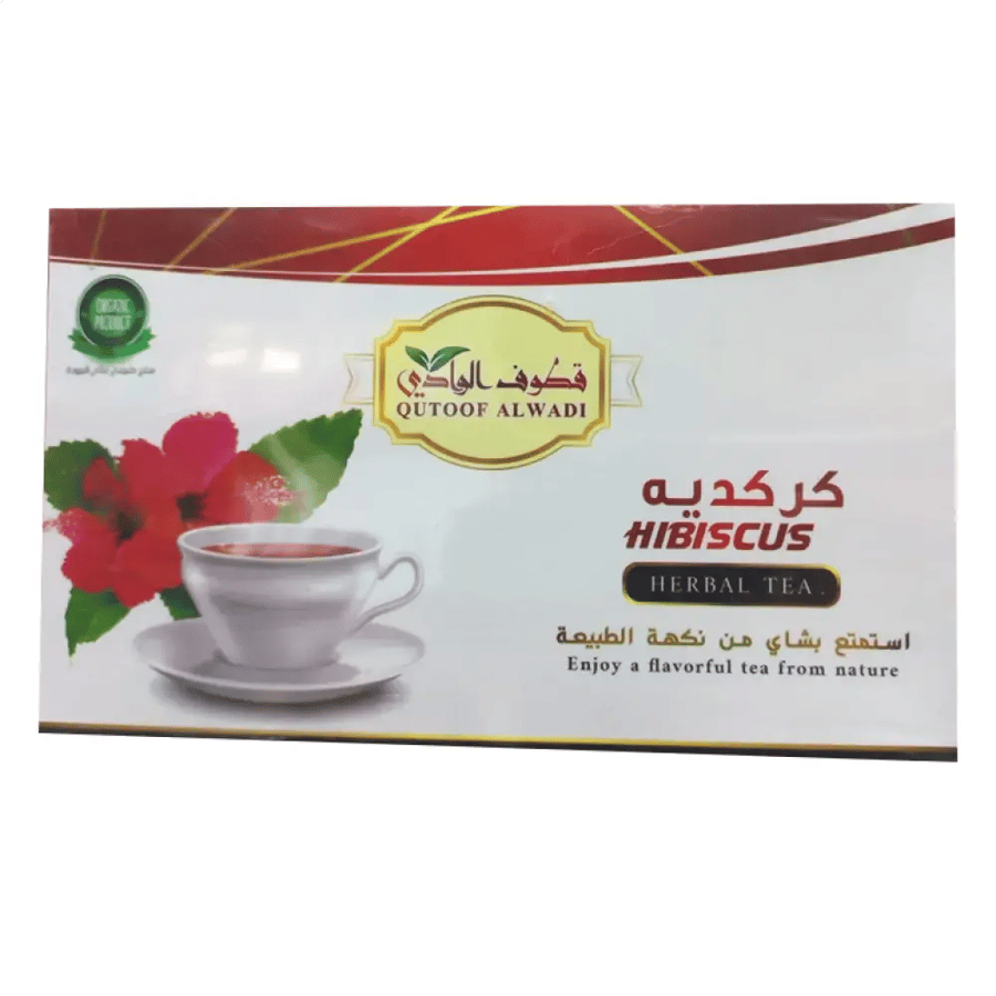 شاي كركدية من قطوف الوادي 24 كيس