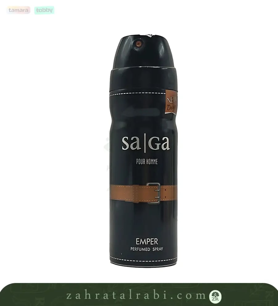 مبير ساجا بور وم مزيل عرق بخاخ ومعطر للجسم