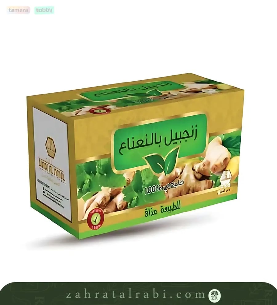 مشروب الزنجبيل بالنعناع من وادي النحل كيس