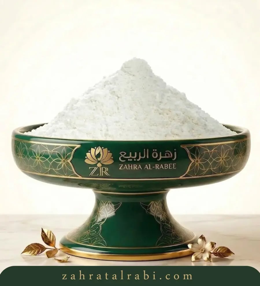 المسك الأبيض بودرة 125 جم