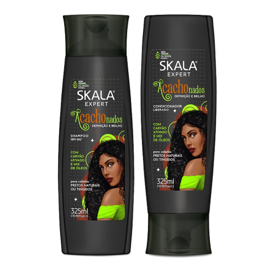 Akasho Nadus Expert Shampoo and Conditioner Set for Curly Hair from Scala Expert - 325 ml