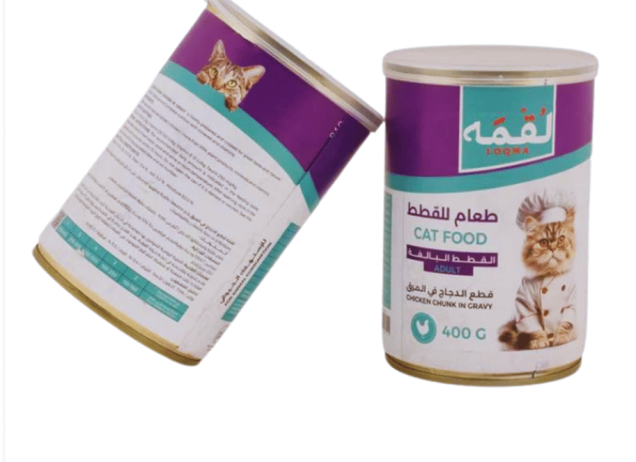 لقمة طعام للقطط البالغة  دجاج في المرق-جرام