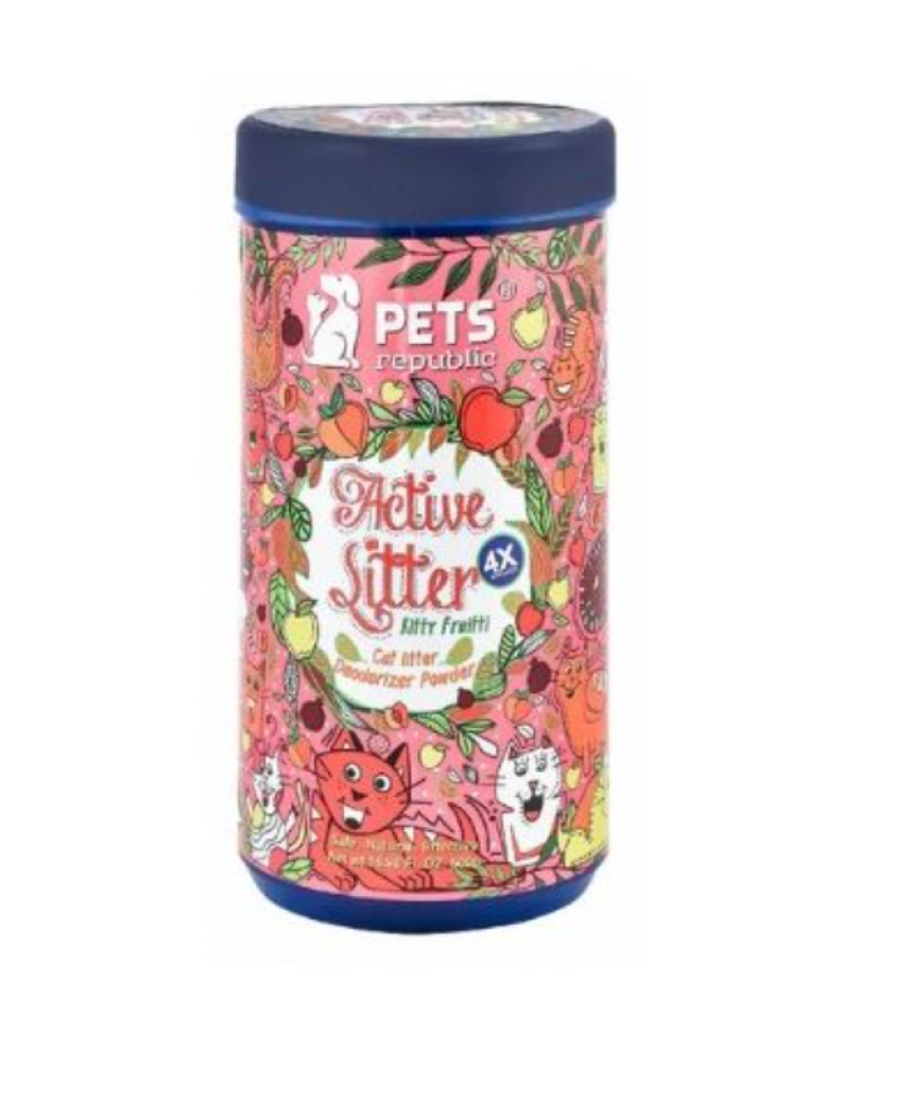 مزيل الروائح لرمل القطط من بيتس ريبابليك برائحة كتي فروتي 500g