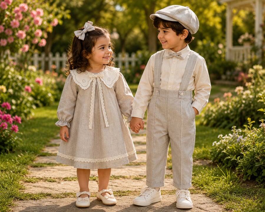 طقم الاخوه مواليد - طقم الاولاد -