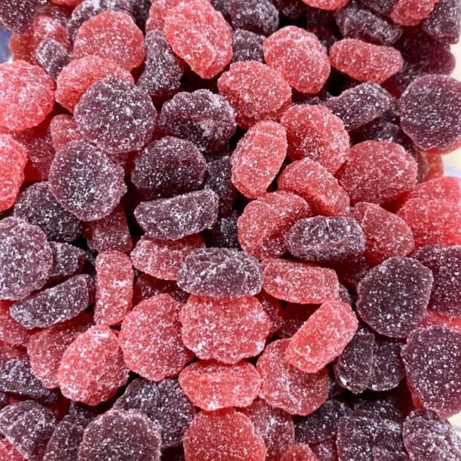 Cranberry jelly candy with sugar 100 grams