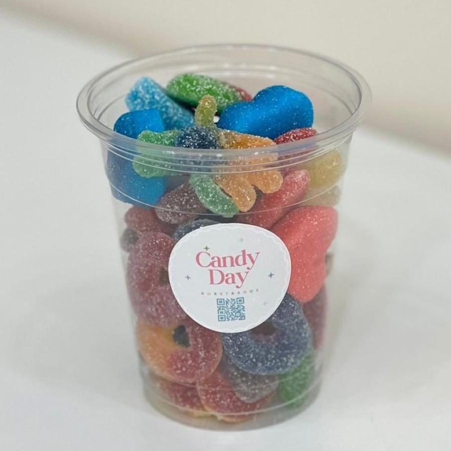 Candy Day sour cup quarter kilogram