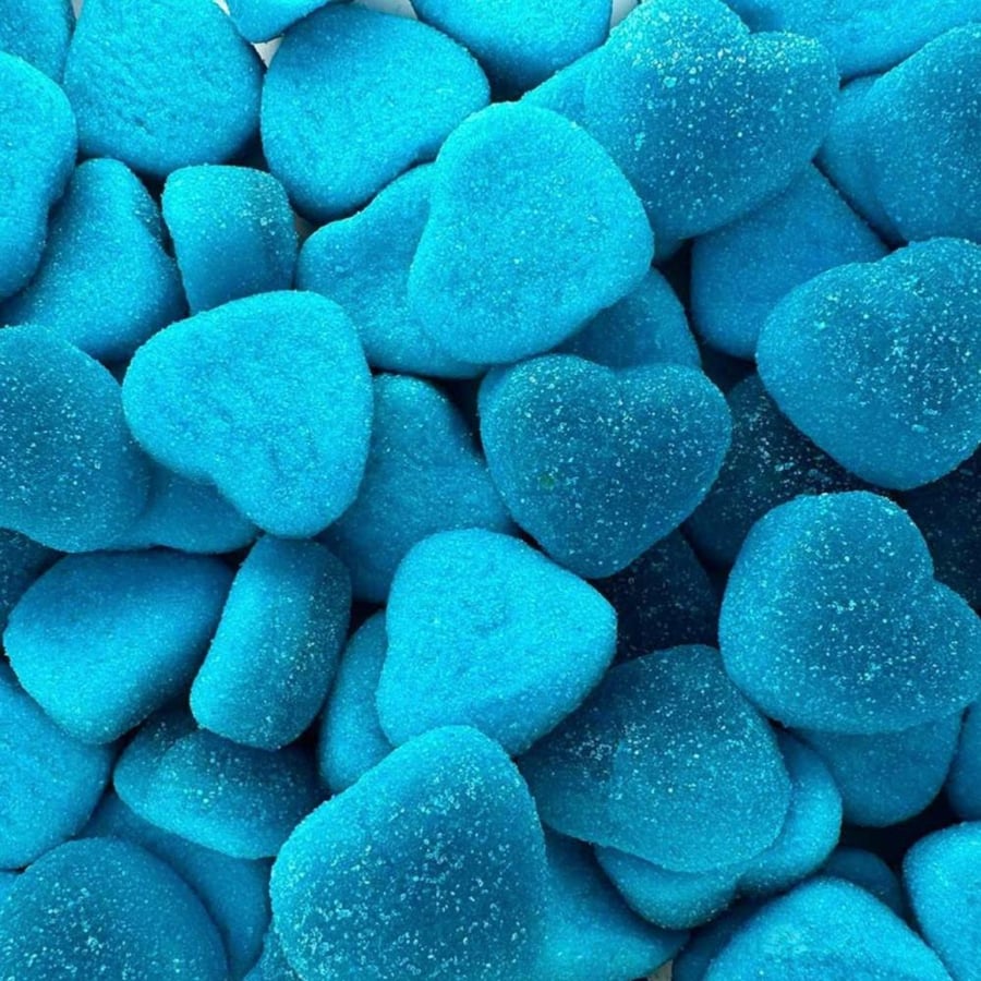 Blue Heart Jelly Candy Stuffed 33 grams