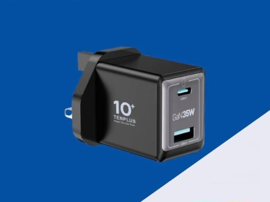 راس جداري GaN Power – TENPLUS 35واط، منفذين | موديل T3597