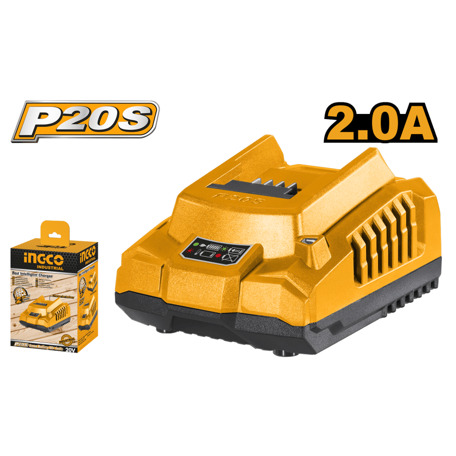 شاحن بطارية ليثيوم 20 فولت 2 امبير P20S