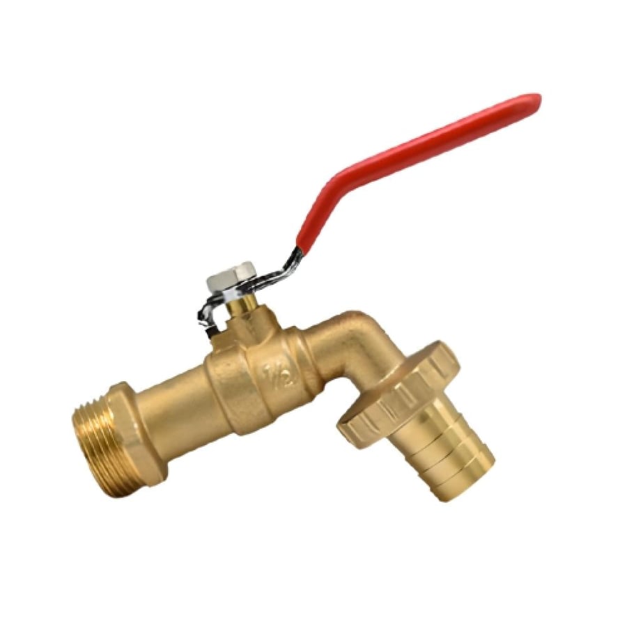 Gold Wall-Mounted Bib Cock – Available in Two Different Sizes – KANZO