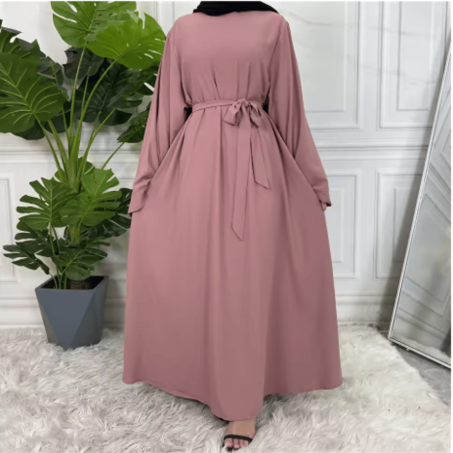 عباية متواضعة رمضان Musulman De Mode ماكسي رداء تركيا قفطان ملابس إسلامية مسلمة للنساء فستان حجاب قفطان فيستدوس