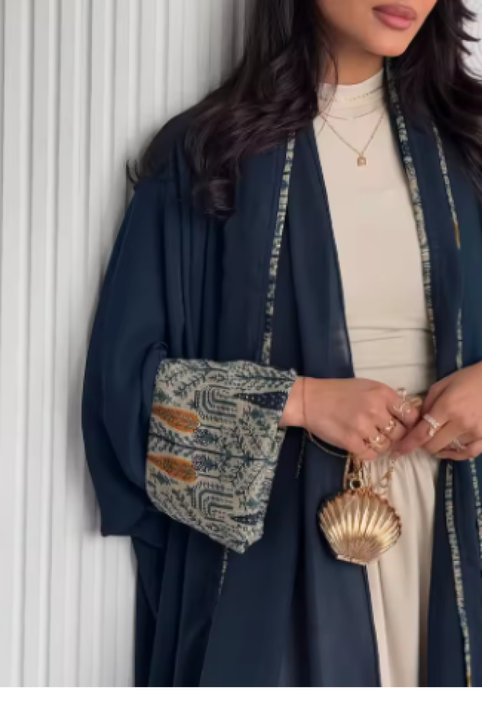 عباءات نسائية إسلامية للشرق الأوسط مع حجاب قطعتين، فساتين كاجوال طويلة، جلباب عربي بأكمام كاملة وفتحة أمامية