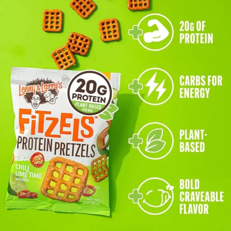 Lenny & Larry's Spicy Lemon Protein Pretzel