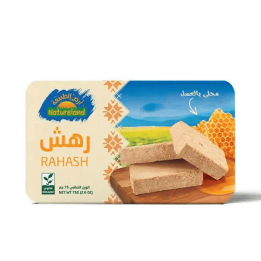 رهش بالعسل العضوي 75 جم أرض الطبيعة