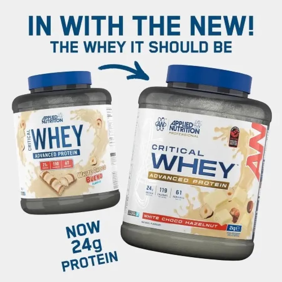 Critical Whey Protein Bueno White Chocolate 2kg Applied Nutrition