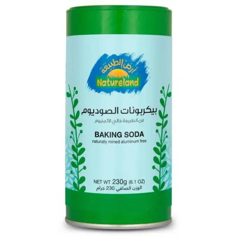 بيكنج صودا خالية من الألمنيوم 230 جم أرض الطبيعة
