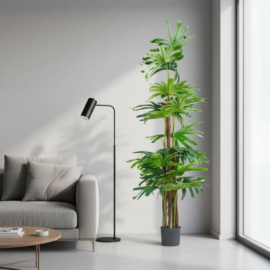 Artificial palm tree Five Finger – height 180 cm – natural indoor and outdoor decor for homes