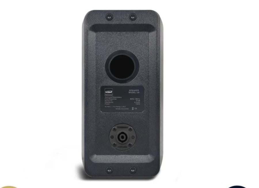 U6 سماعة جدارية 150 وات نظام أوم، 6 بوصة لون أبيض Wall speaker