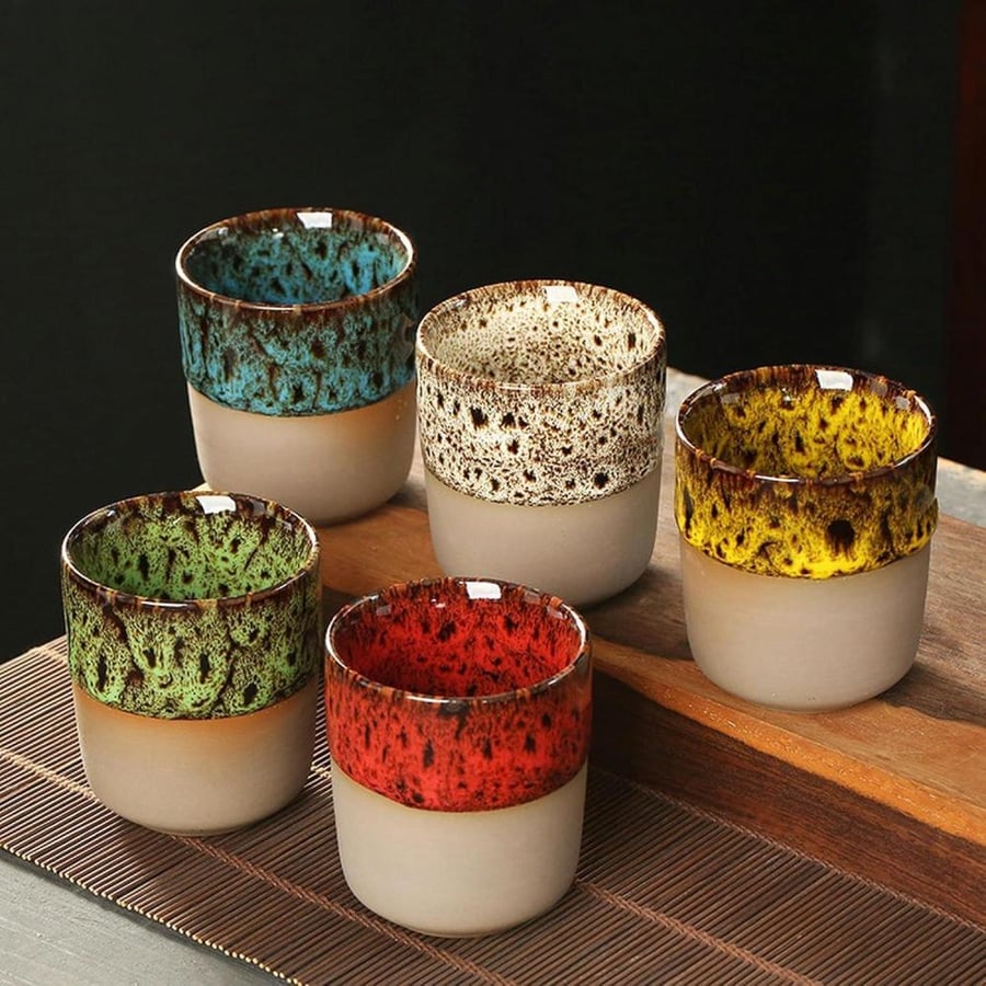 Ceramic mug Wahj flame of fire - 150 ml | multiple colors
