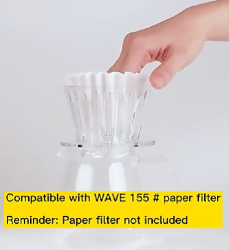قمع V60 كرستال B75 - كوف | Plastic Eye B75 - Cof
