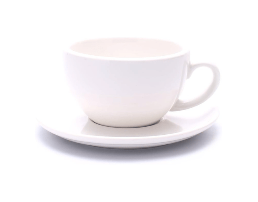 كوب سيراميك اسبريسو مع صحن 90 مل | CERAMIC Espresso