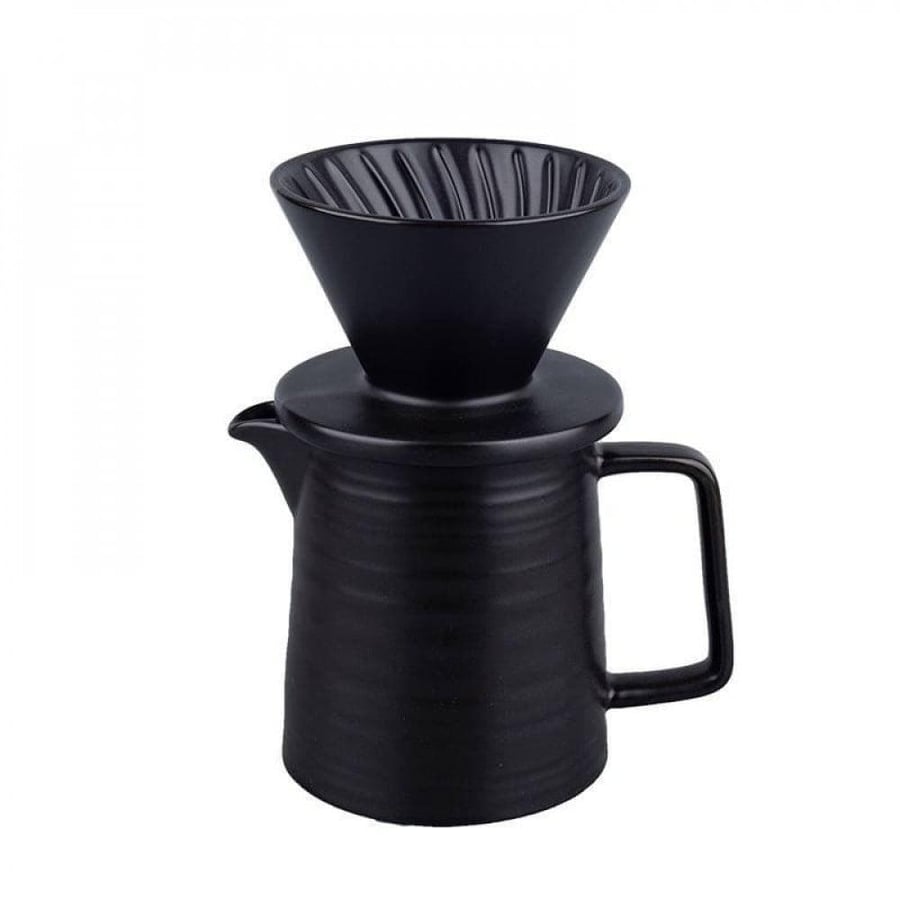 طقم V60 سيراميك قمع وكوب مقاس 400