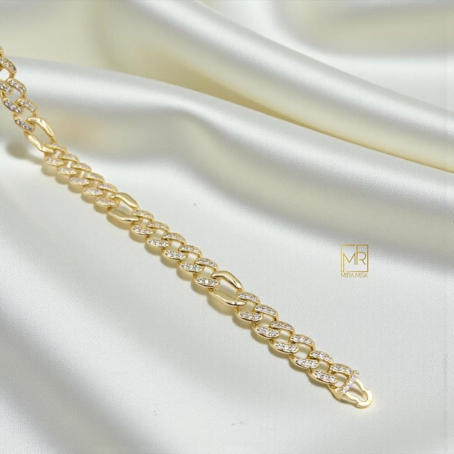 طقم البريق الملكي - مطلي بالذهب عيار 18K