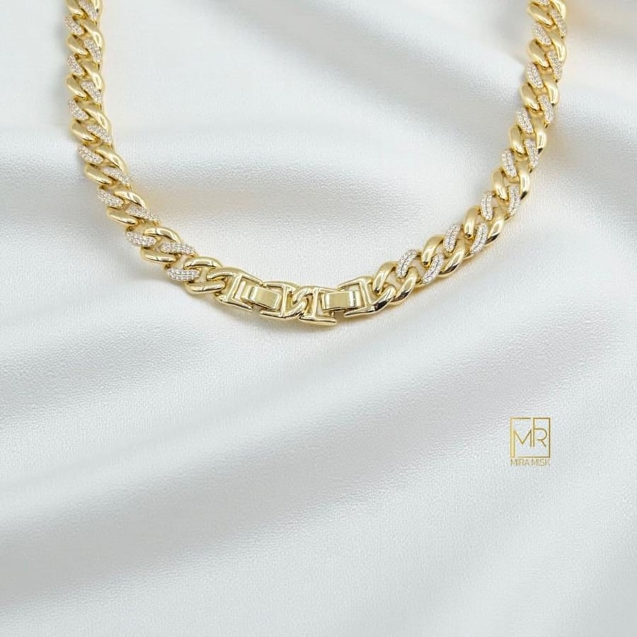 طقم ليال - مطلي بالذهب عيار 18K