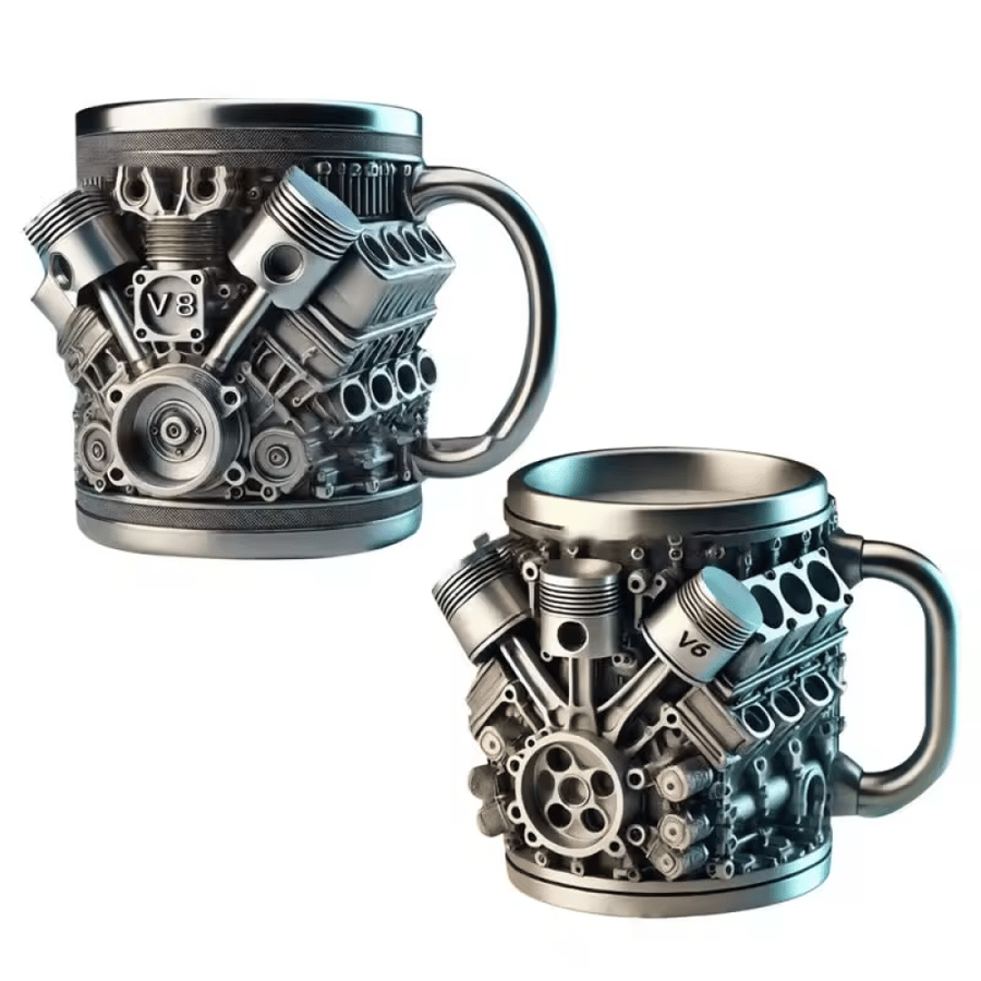 كوب محرك V8 ستانلس
