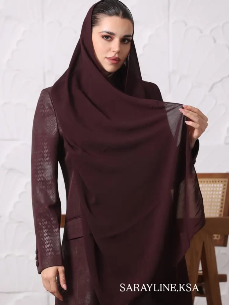 بليزر عنابي مميز Berry Royale