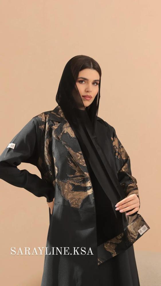 عباية شموخ لون أسود