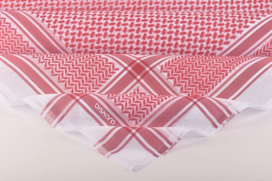 شماغ رجالي بيسكارا احمر 2052